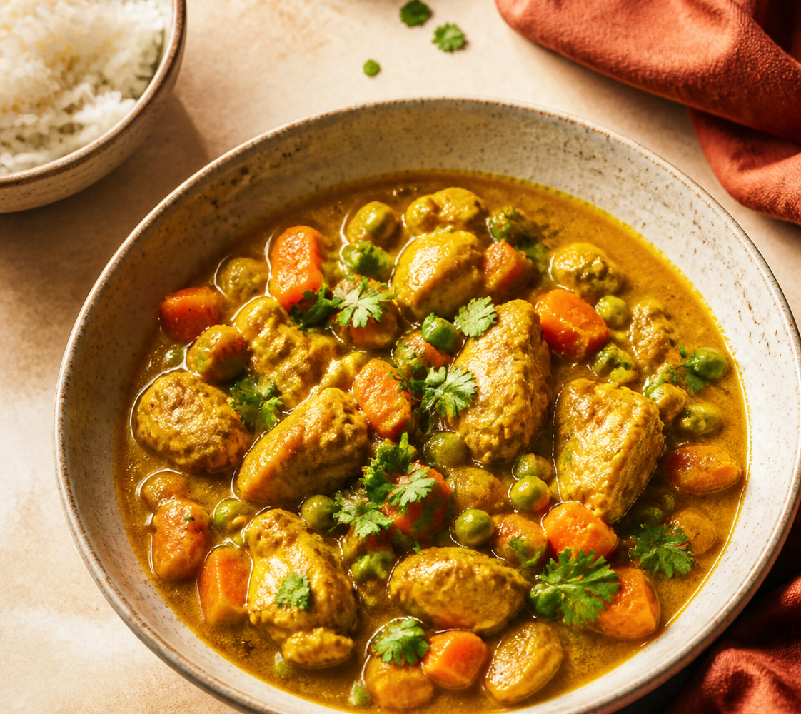 Easy Chicken Curry with Vegetables