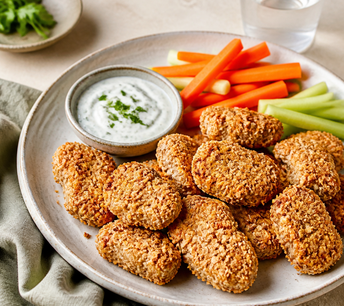 Healthy Baked Chicken Nuggets