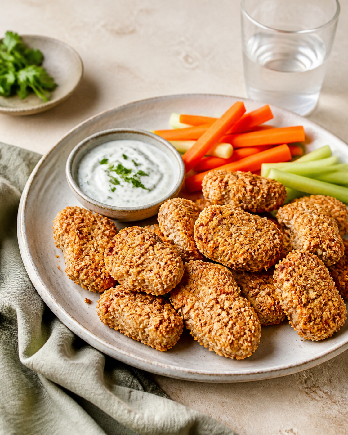 Healthy Baked Chicken Nuggets